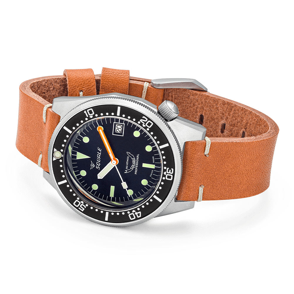 Squale 1521 Classic - Black Blasted