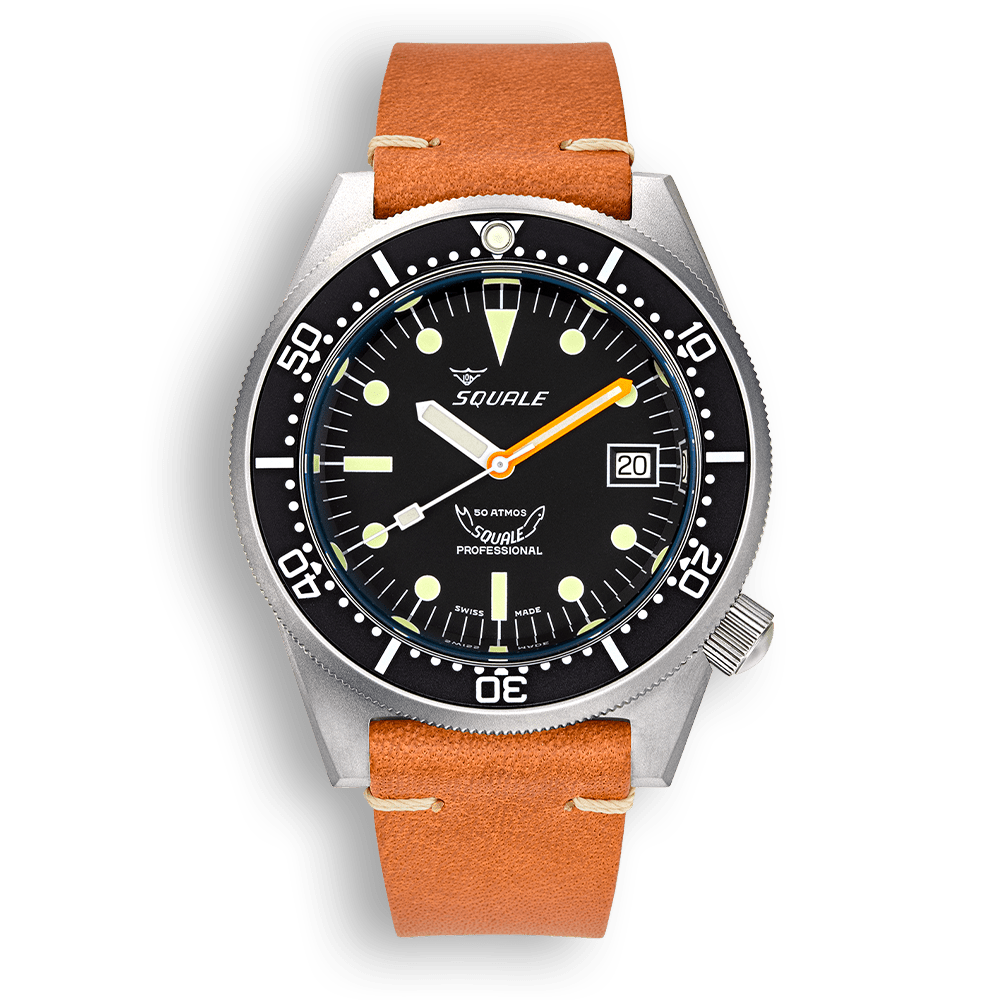 Squale 1521 Classic - Black Blasted