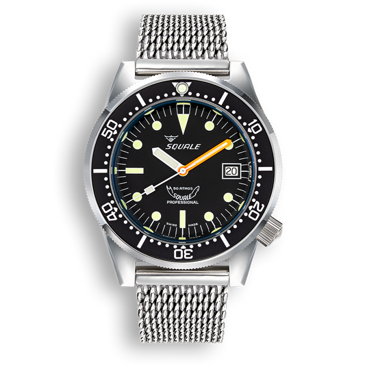 Squale 1521 Classic - Black