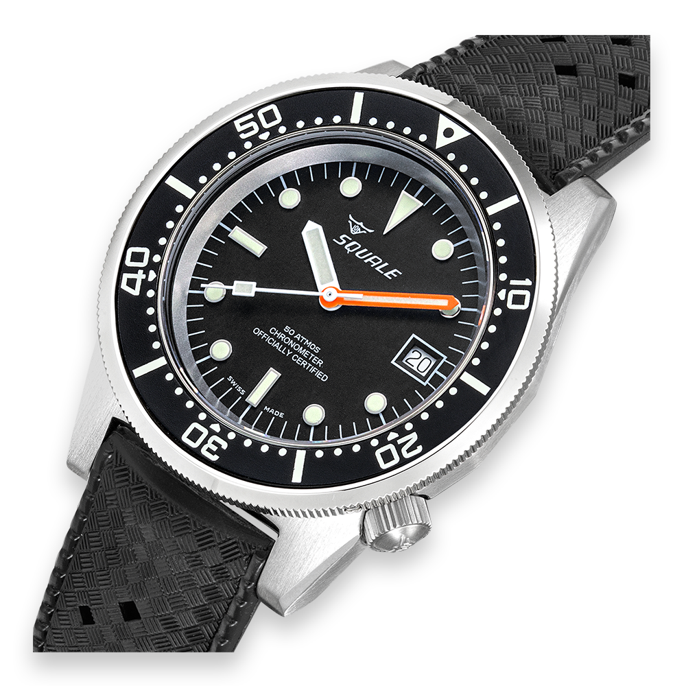 Squale 1521 Classic Chronometer - Black