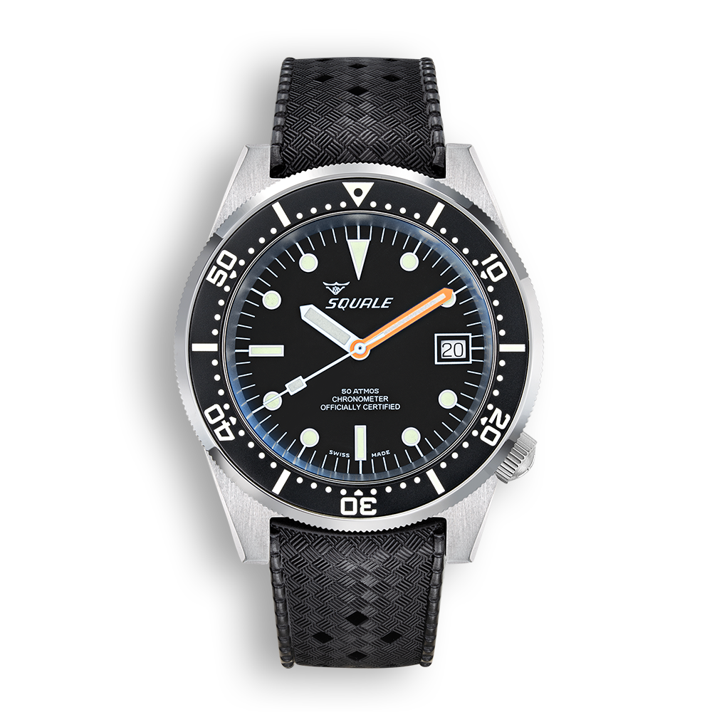 Squale 1521 Classic Chronometer - Black