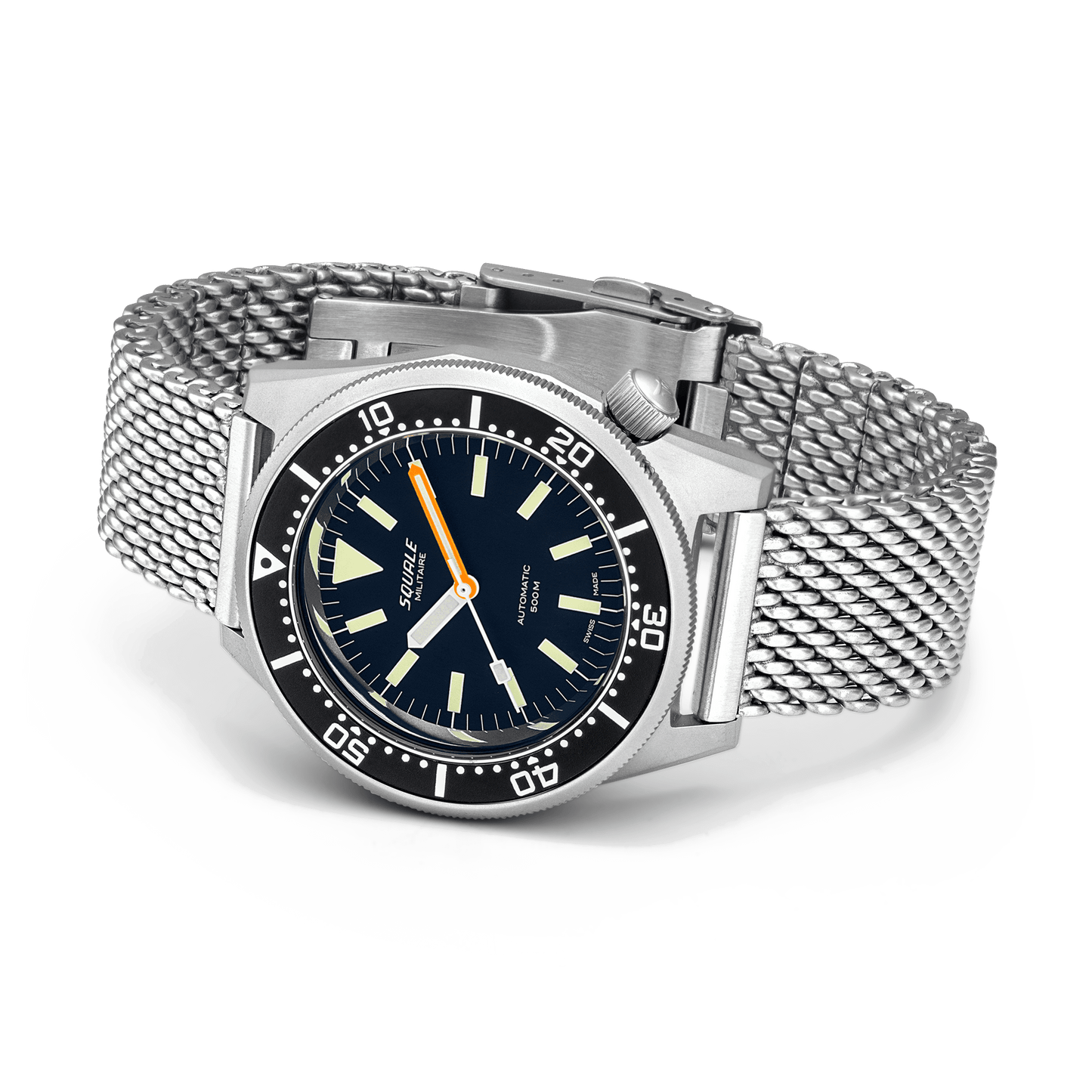 Squale 1521 Militare Blasted - Black