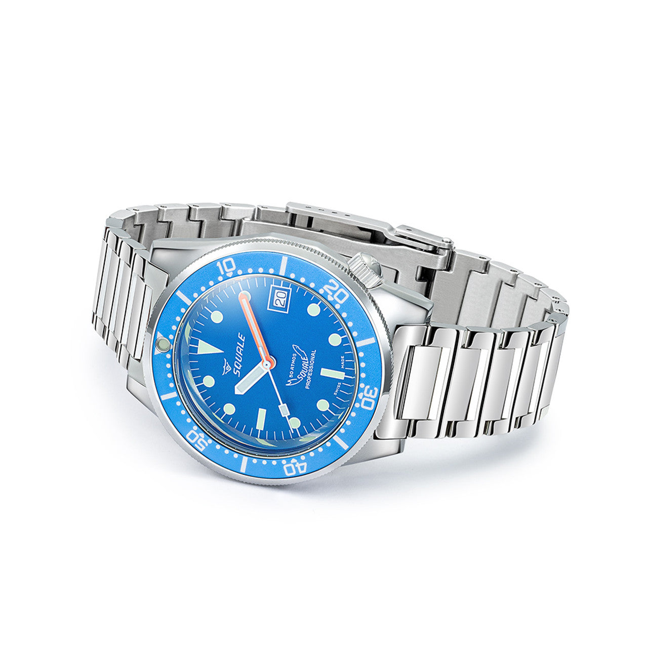 Squale 1521 Classic - Ocean - New style bracelet