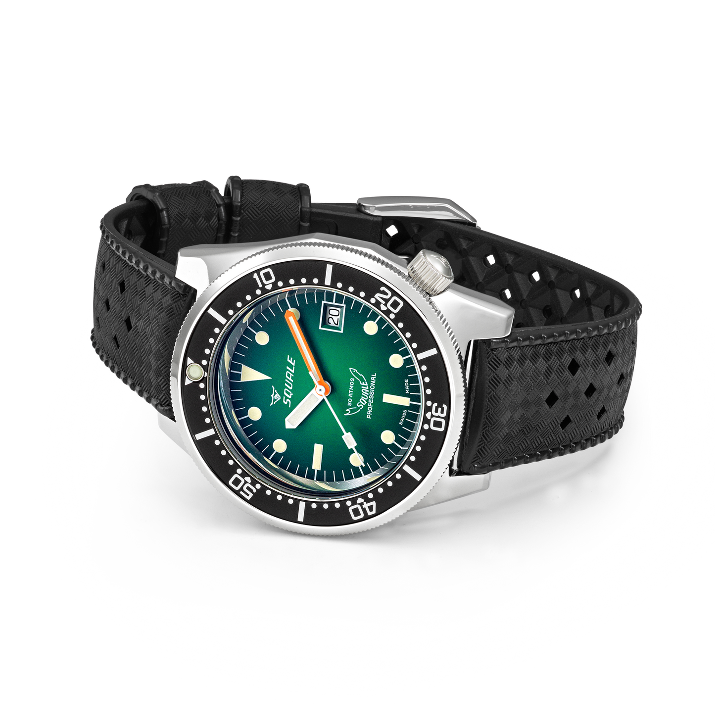 Squale 1521 Classic - Green Ray