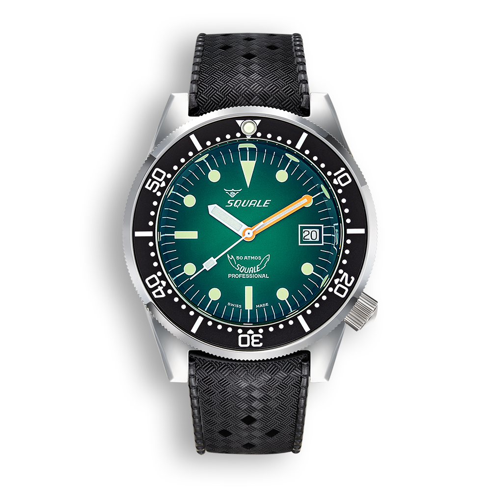 Squale 1521 Classic - Green Ray