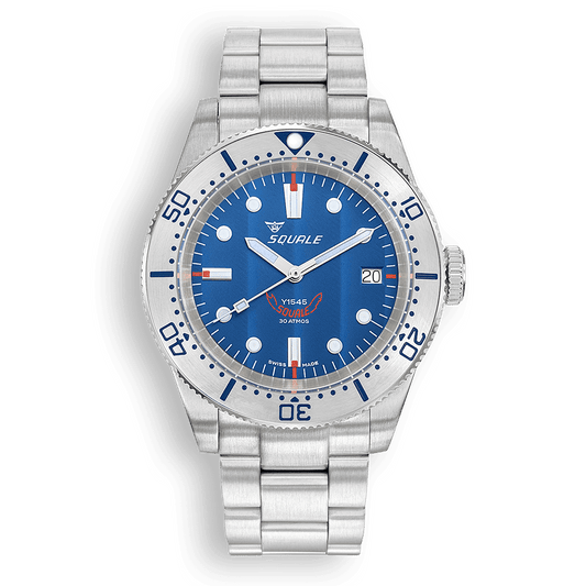 Squale 1545 - Blue côtes de Genève
