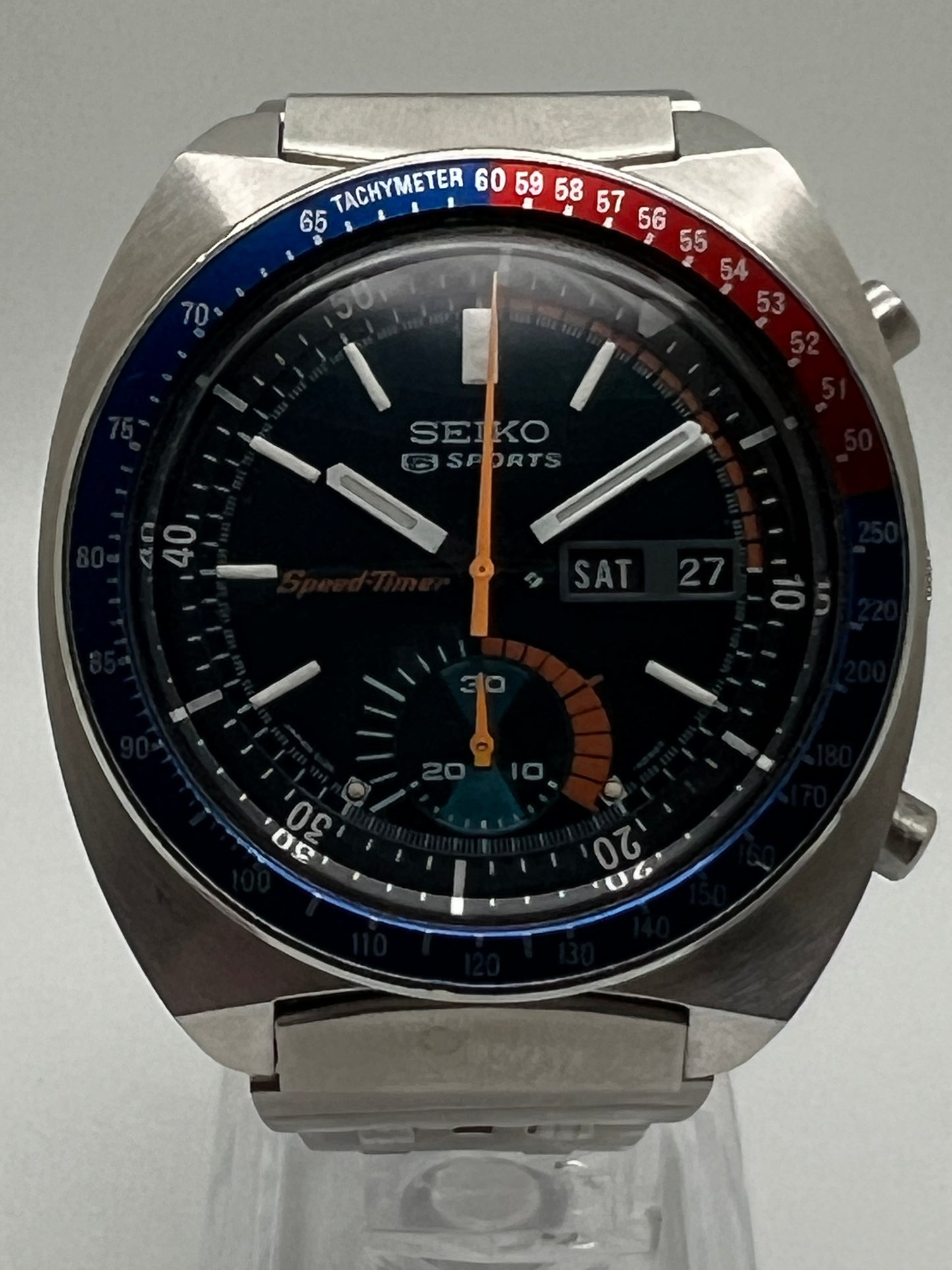 Seiko Blue "Pogue" Chronograph Vintage