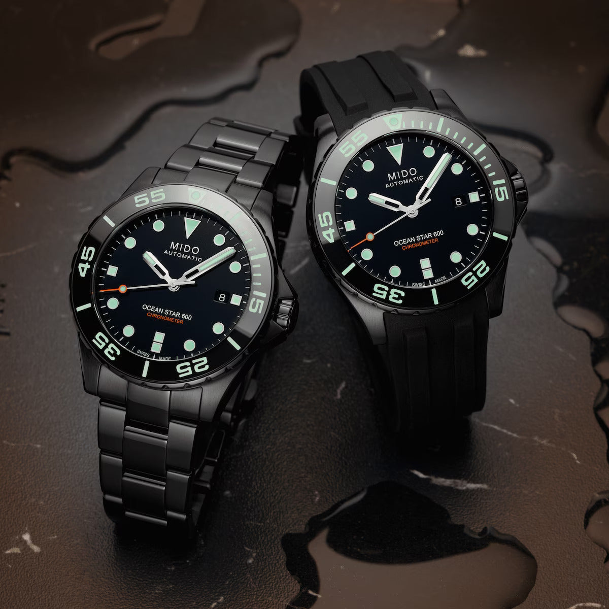 Mido Ocean Star 600 Chronometer - DLC (Bracelet)