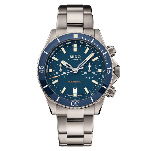 Mido Ocean Star Chronograph - Blue