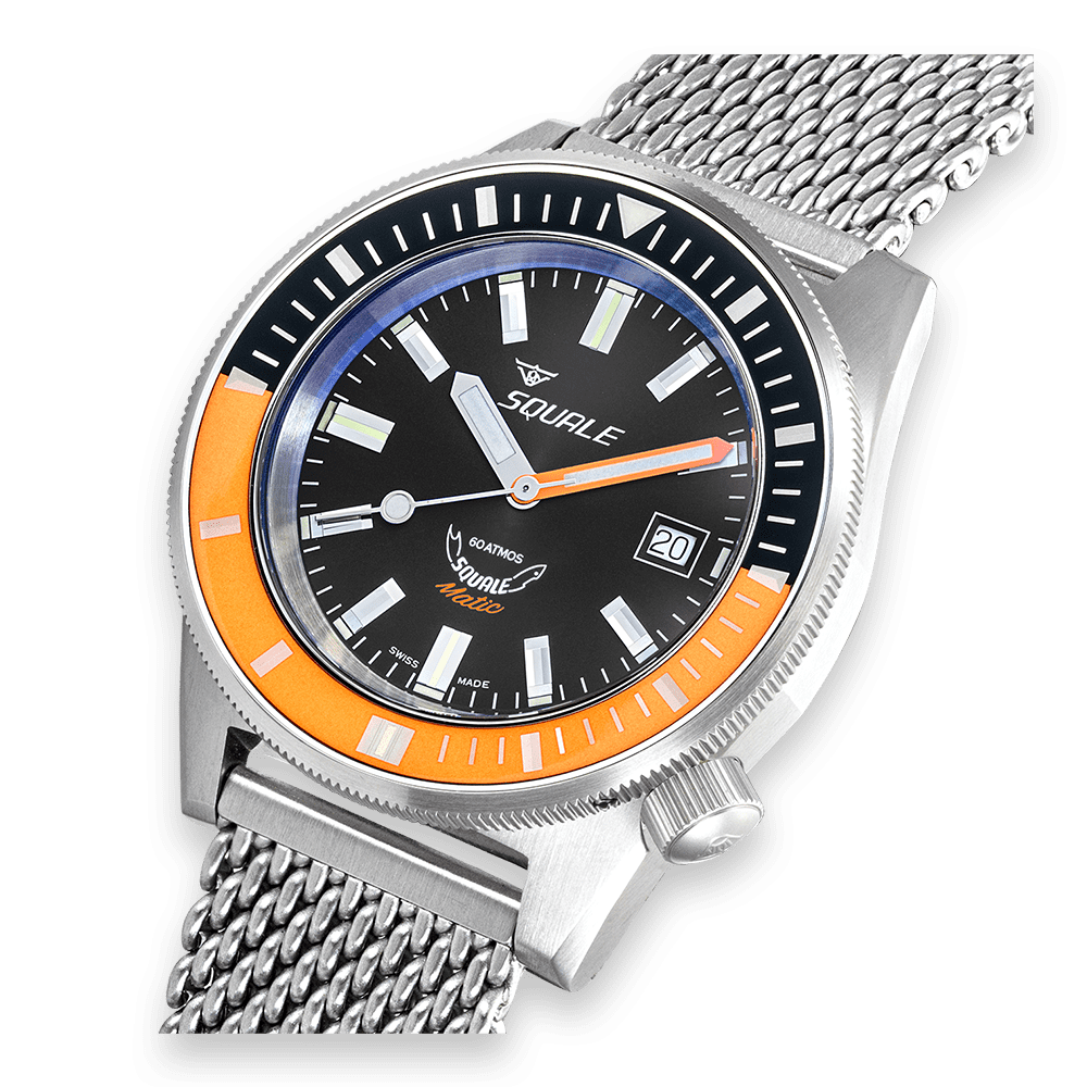 Squale Matic - Satin Orange