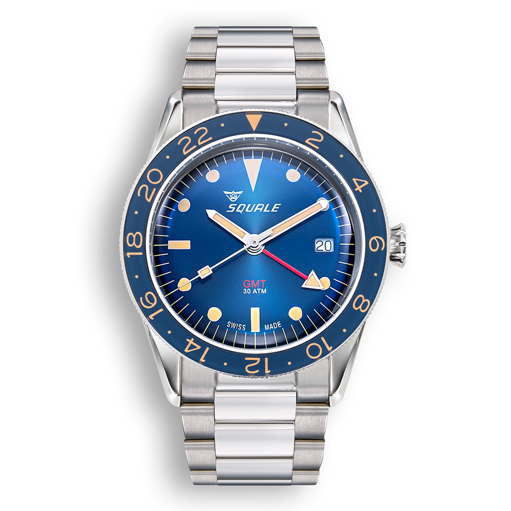 Squale Sub-39 GMT - Vintage Blue