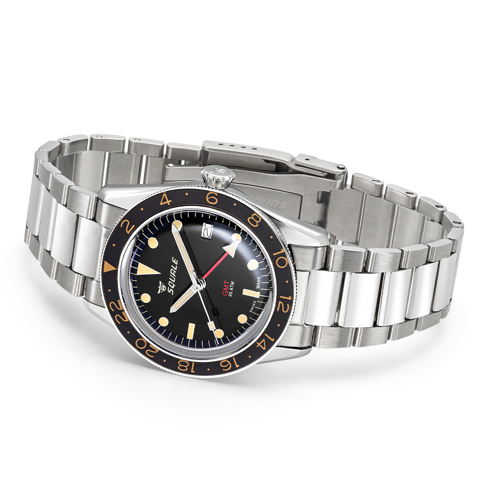 Squale Sub-39 GMT - Vintage Black