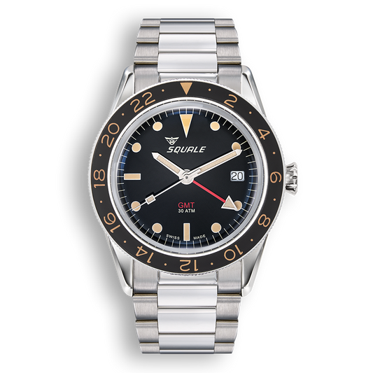 Squale Sub-39 GMT - Vintage Black