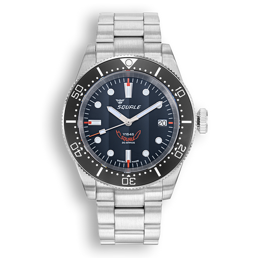 Squale 1545 - Black côtes de Genève