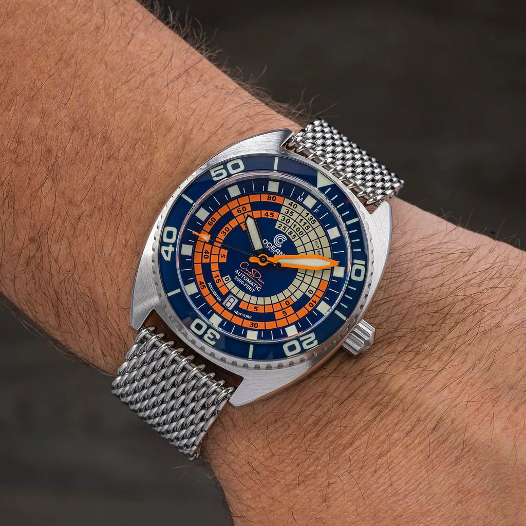 Ocean Crawler Decompression Timer - Blue