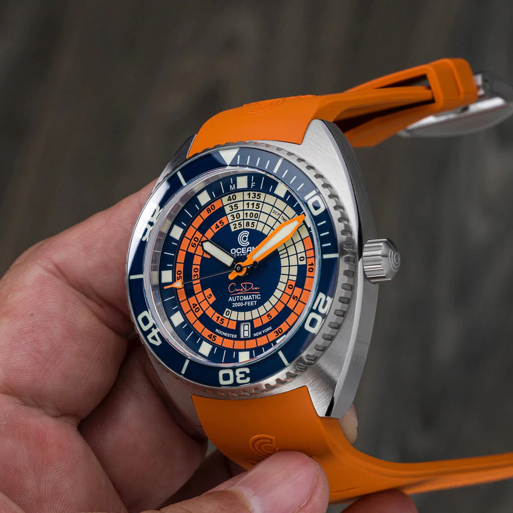 Ocean Crawler Decompression Timer - Blue