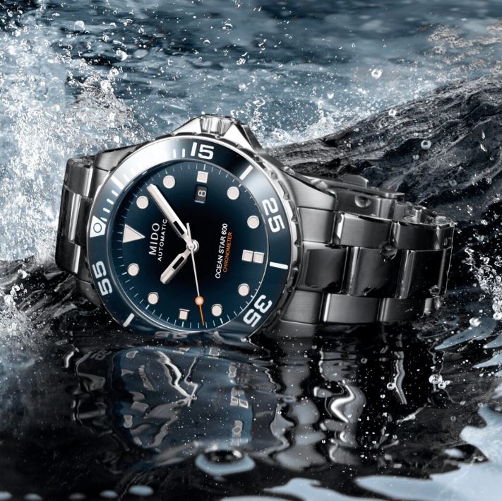 Mido Ocean Star 600 Chronometer - Blue